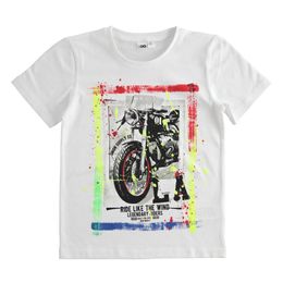 100% cotton T-shirt with bike print