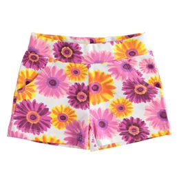 Stretch jersey shorts with various patterns