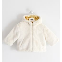 Soft, warm fabric reversible jacket