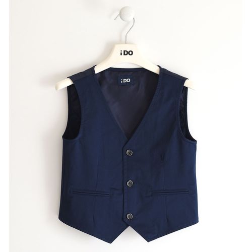 Elegant child's vest in stretch satin - 44465