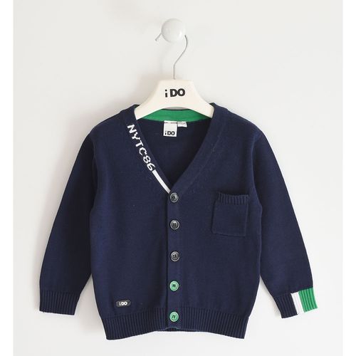 Cardigan bambino in cotone in tricot - 44220