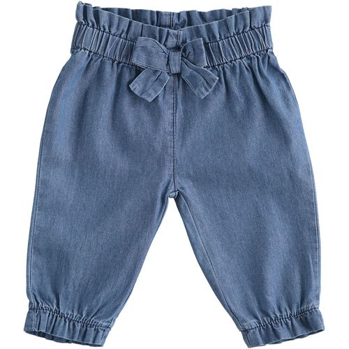 Jeans neonata in cotone in denim leggero - 44162