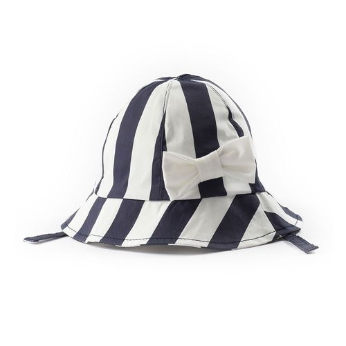 Cappello per neonata fantasia rigata - 44952
