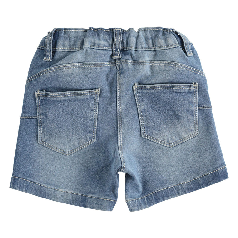Shorts In Denim Di Cotone Stretch Luisaviaroma Bambina Abbigliamento Pantaloni e jeans Shorts Pantaloncini 