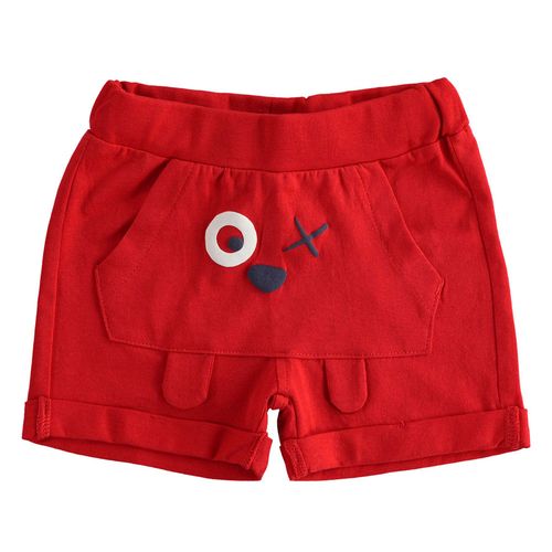 Baby boy short trousers with cute applications - 44610