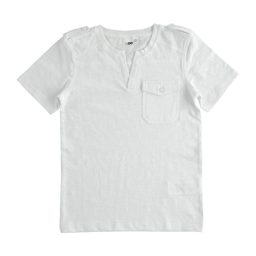 100% cotton t-shirt with breast pocket - 44404