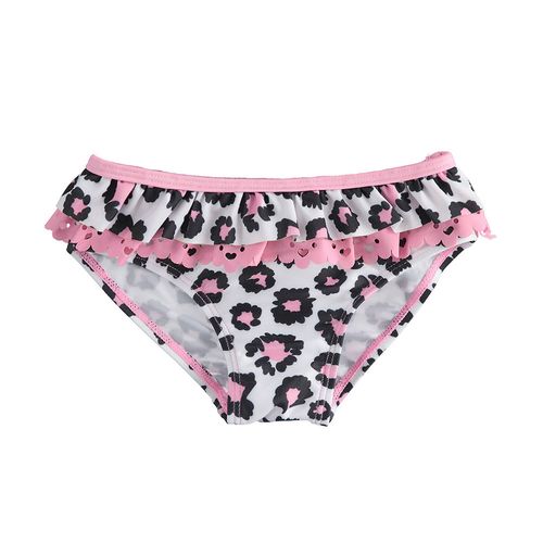 Beach brief for girls with animal print - 44798