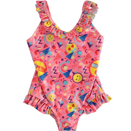 Emoji one-piece swimsuit for girls - 44786