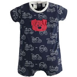 100% cotton baby romper with dog - 44618