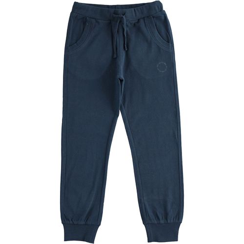 Boy trousers with drawstring