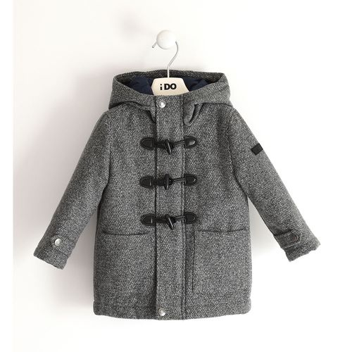 Baby duffle coat with hood