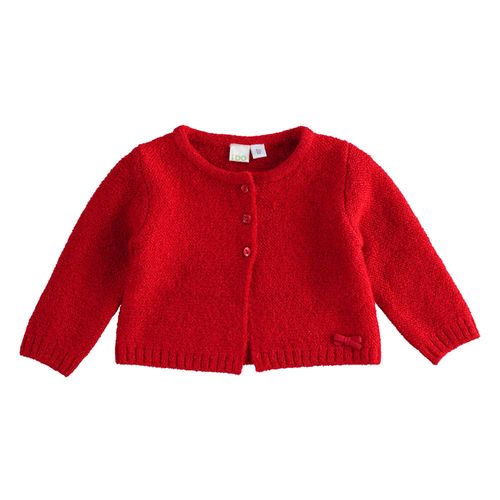 Baby girl cardigan with bow