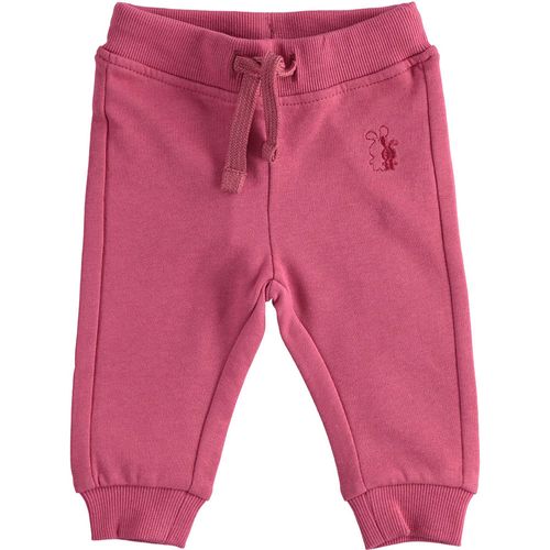 Baby tracksuit trousers with elastic
