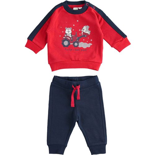 Cotton baby boy tracksuit