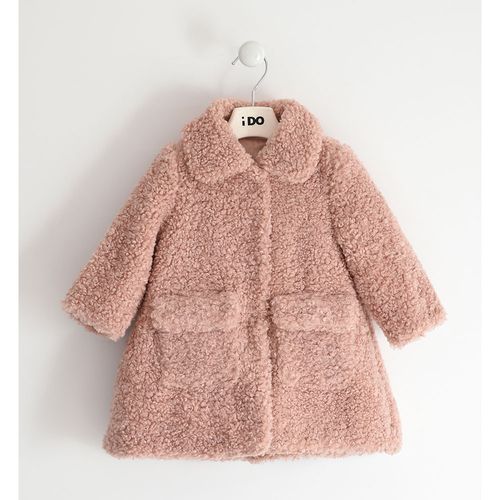 Little girl's bouclé coat
