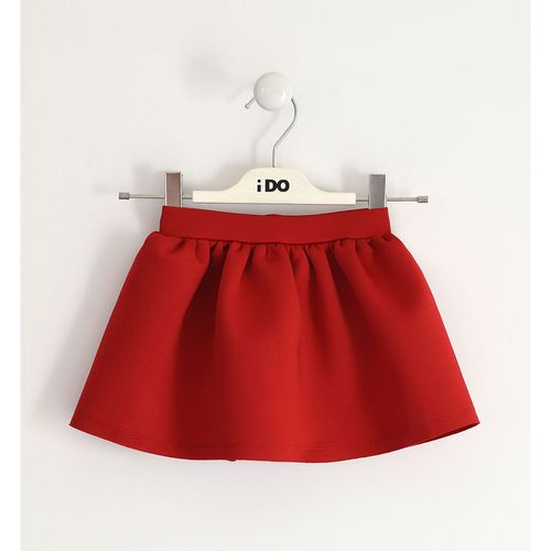 Girl red skirt