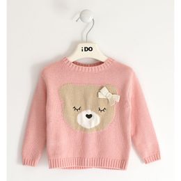 Little girl sweater with embroidery